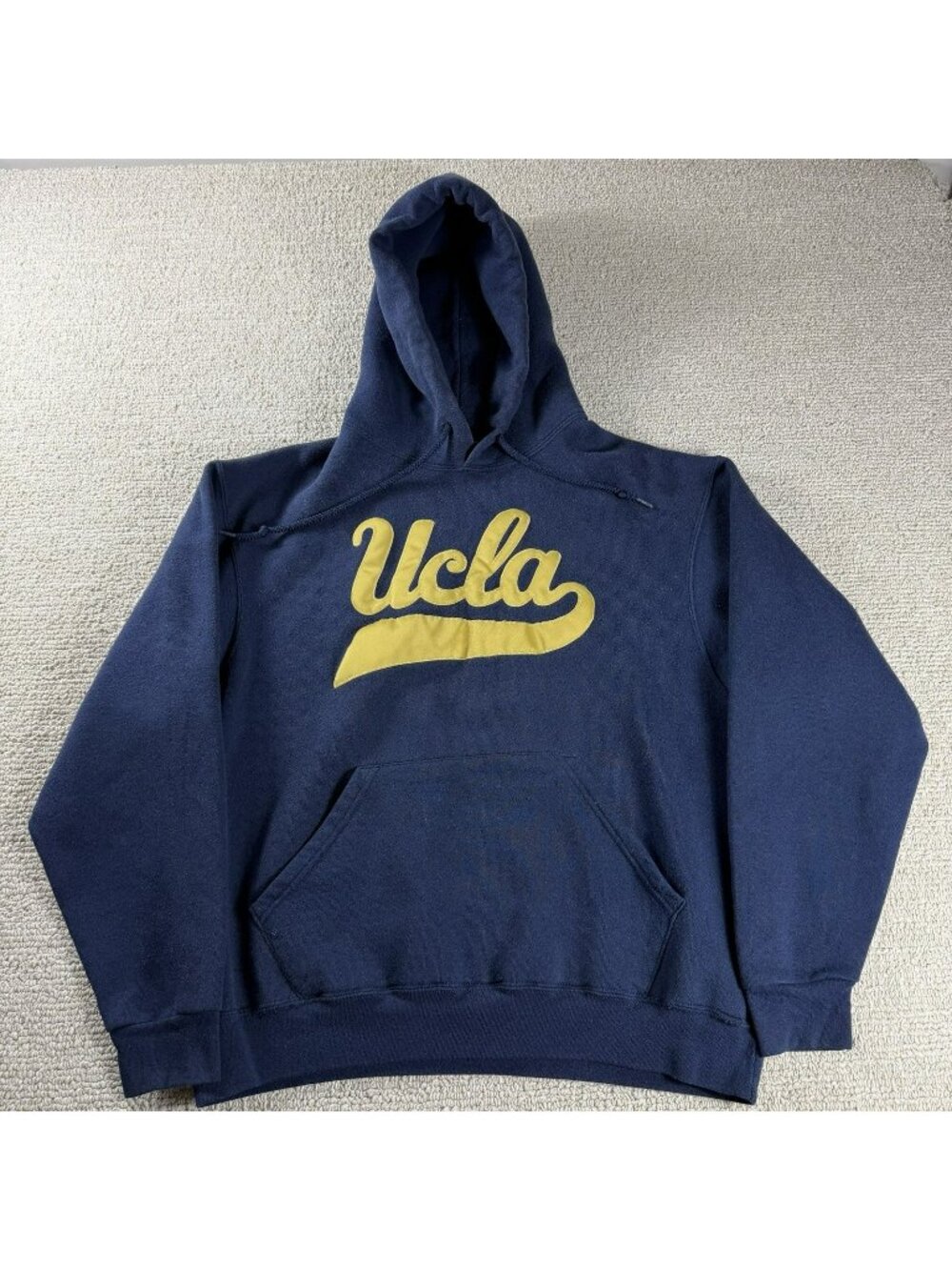 UCLA Bruins Gold Collection Embroidered Hoodie Blue Made In USA Men’s Size M